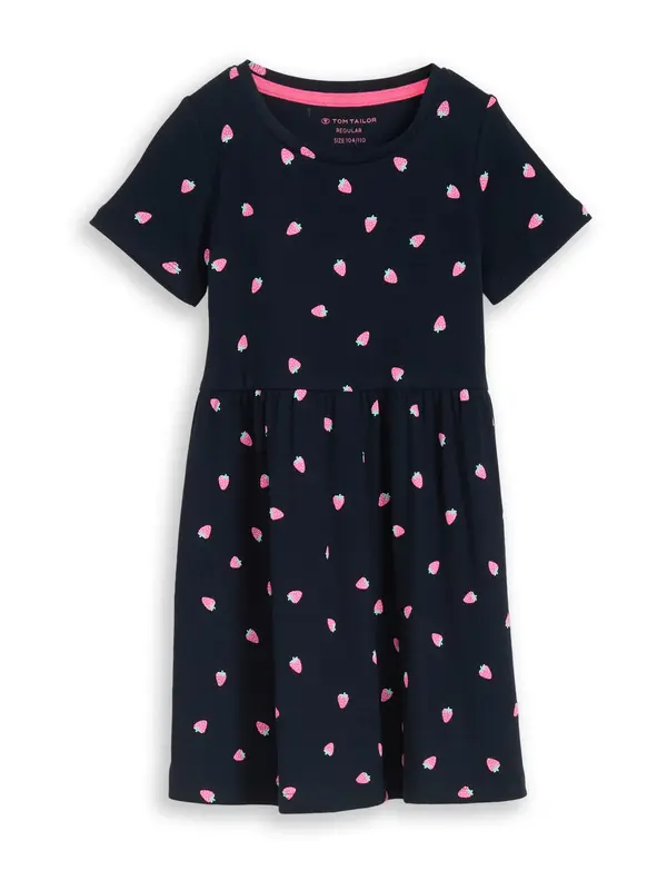 TOM TAILOR TOM TAILOR Obleka  temno modra / meta / roza