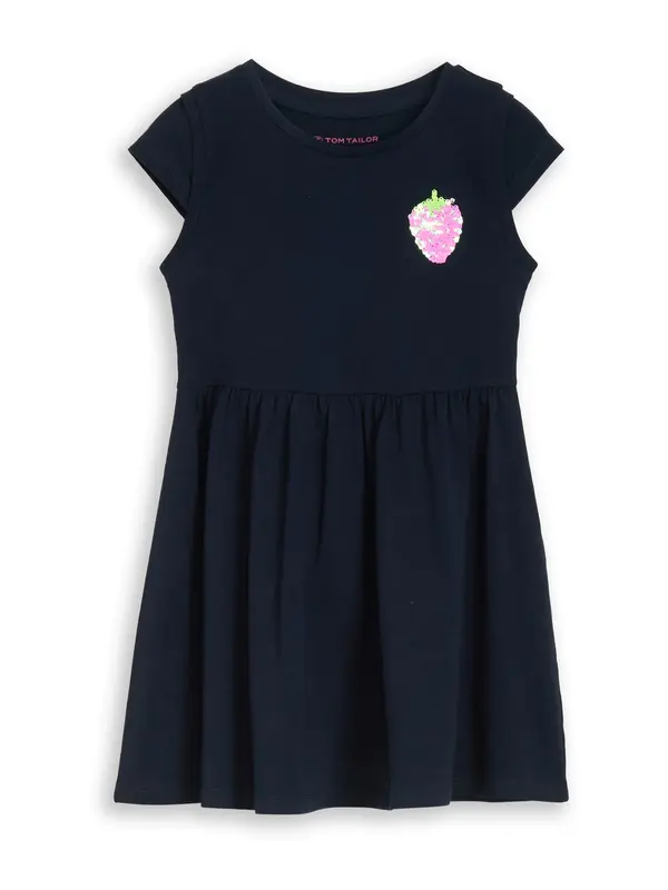 TOM TAILOR TOM TAILOR Obleka  temno modra / zelena / roza