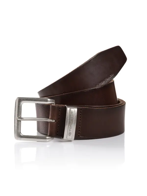 TOM TAILOR TOM TAILOR Pas ' JACOB'  temno rjava