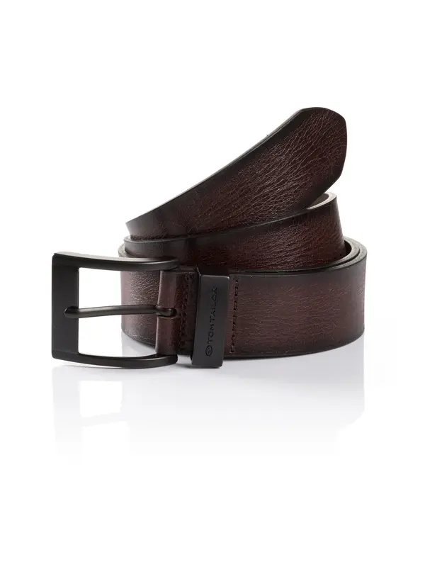 TOM TAILOR TOM TAILOR Pas 'THOMAS'  temno rjava