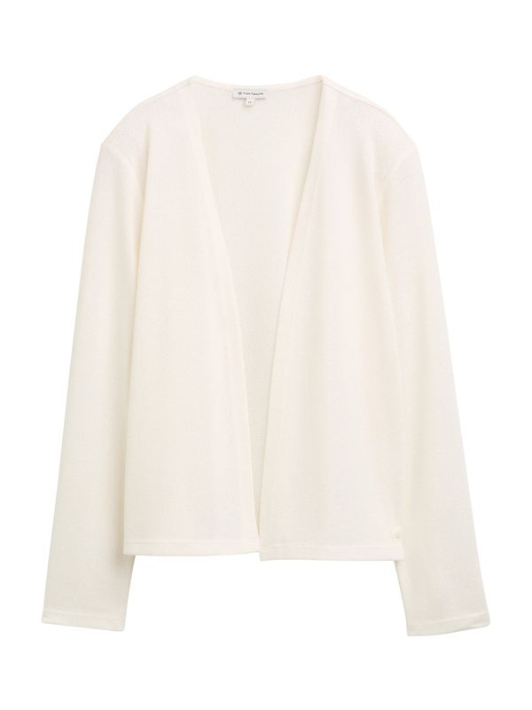 TOM TAILOR TOM TAILOR Pletena jopa  bela