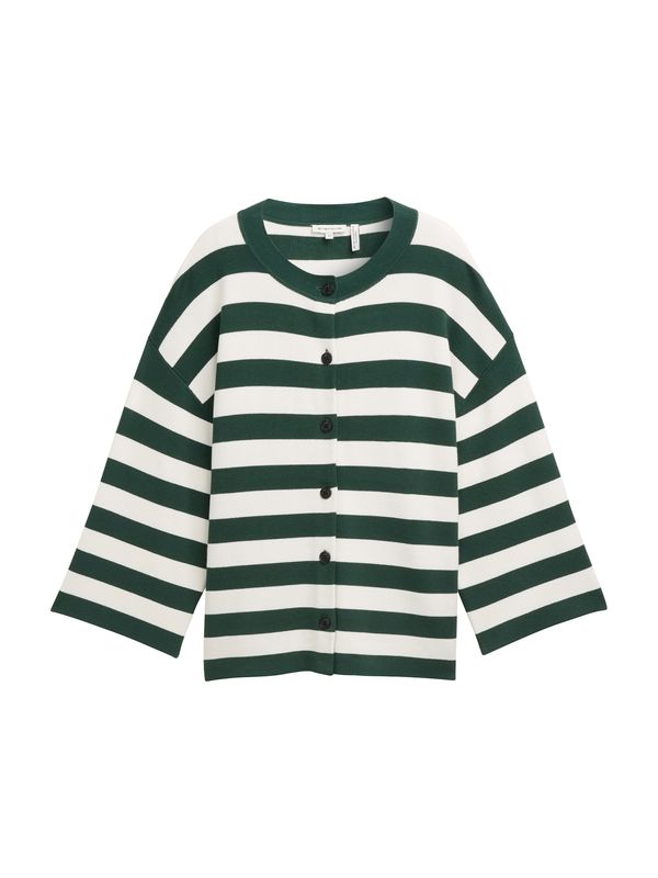 TOM TAILOR TOM TAILOR Pletena jopa  jelka / bela