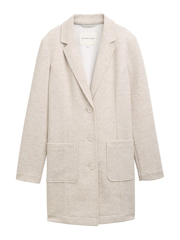 TOM TAILOR TOM TAILOR Prehoden plašč  pesek
