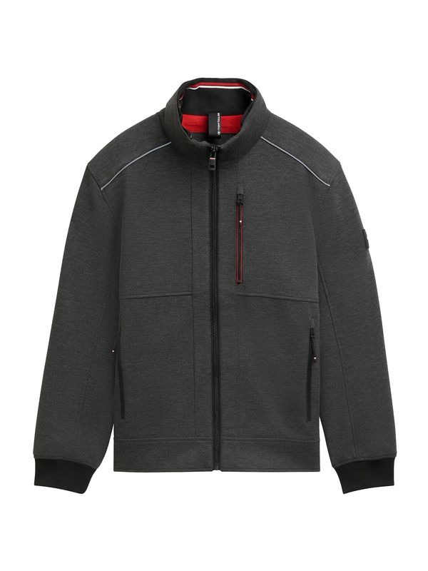 TOM TAILOR TOM TAILOR Prehodna jakna  antracit / črna