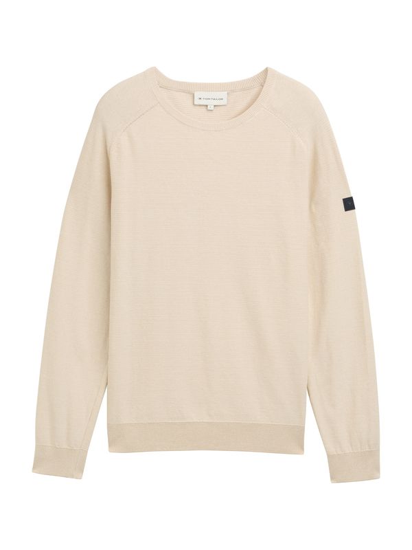 TOM TAILOR TOM TAILOR Pulover  bež