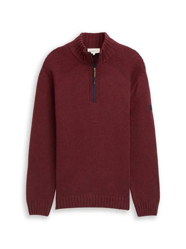 TOM TAILOR TOM TAILOR Pulover  bordo