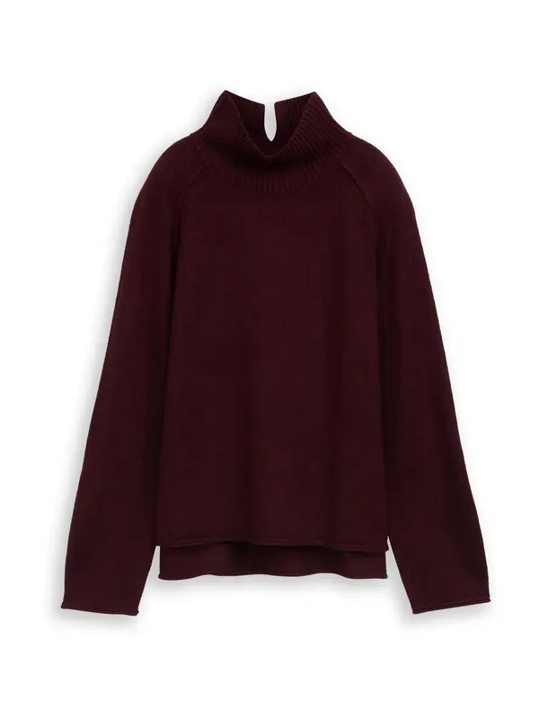 TOM TAILOR TOM TAILOR Pulover  burgund