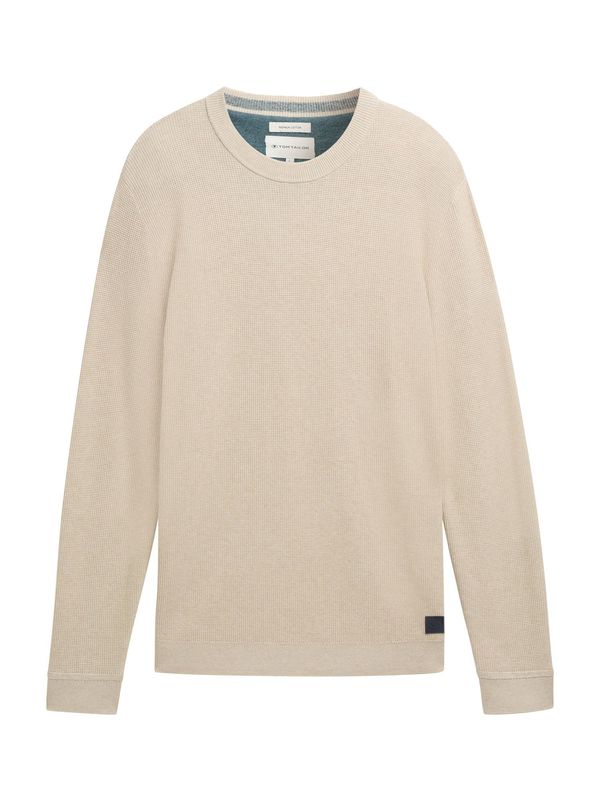 TOM TAILOR TOM TAILOR Pulover  kremna