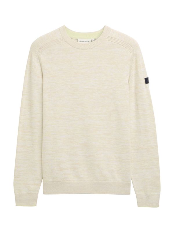 TOM TAILOR TOM TAILOR Pulover  progasto bež