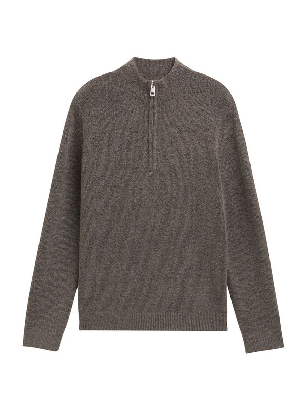 TOM TAILOR TOM TAILOR Pulover  temno rjava