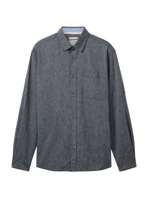 TOM TAILOR TOM TAILOR Srajca  mornarska / svetlo siva