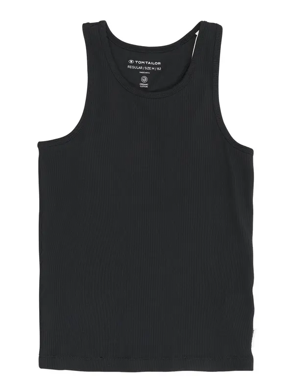 TOM TAILOR TOM TAILOR Top  črna