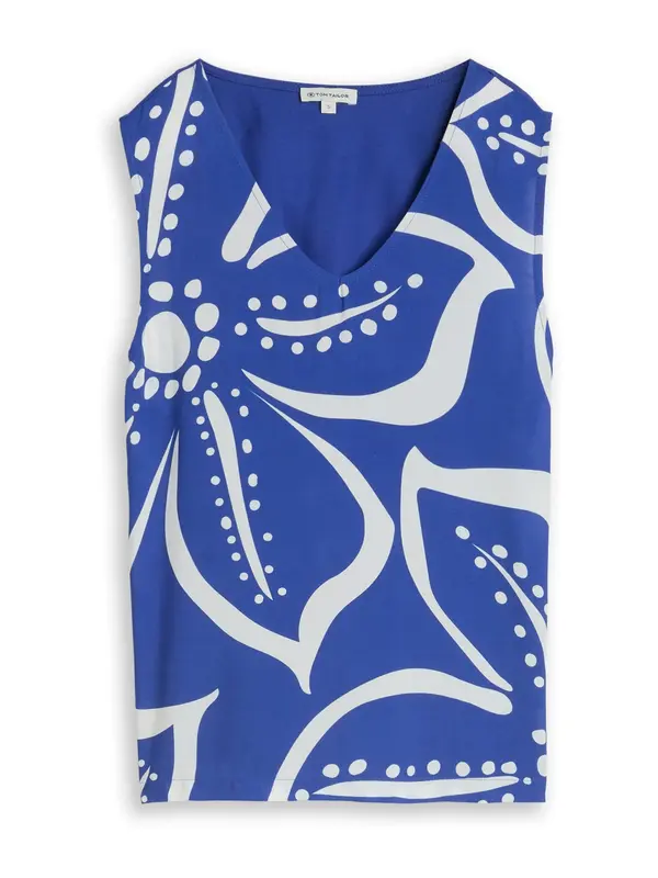 TOM TAILOR TOM TAILOR Top  kraljevo modra / bela