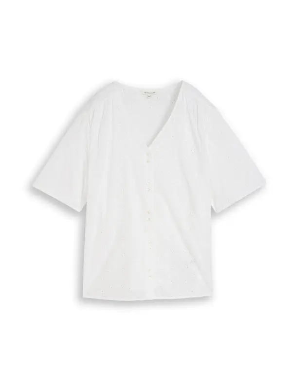 Tom Tailor Women + Tom Tailor Women + Bluza  bela