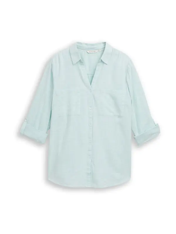 Tom Tailor Women + Tom Tailor Women + Bluza  pastelno modra