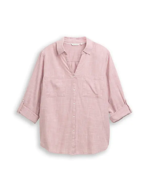 Tom Tailor Women + Tom Tailor Women + Bluza  roza / bela