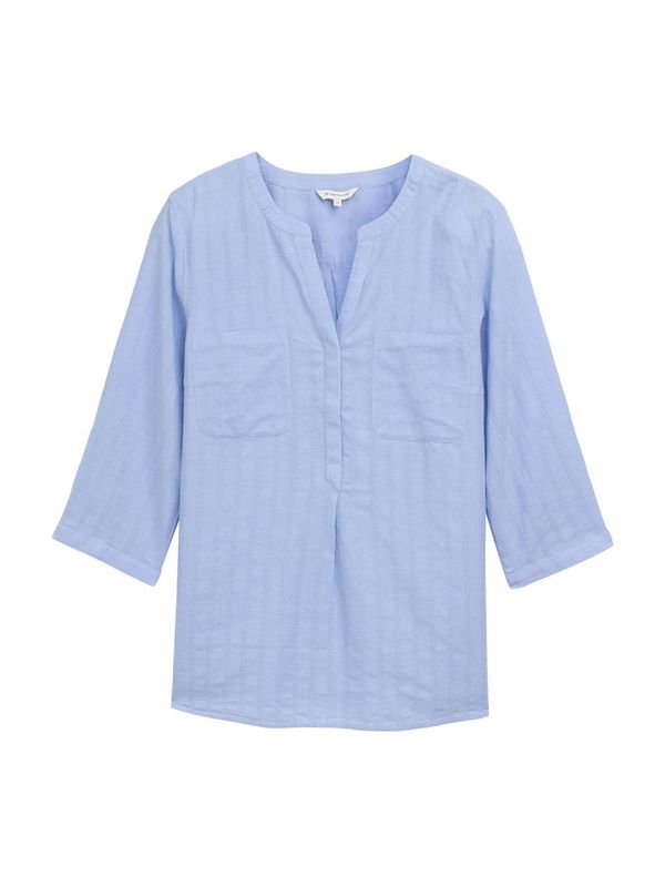Tom Tailor Women + Tom Tailor Women + Bluza  svetlo modra