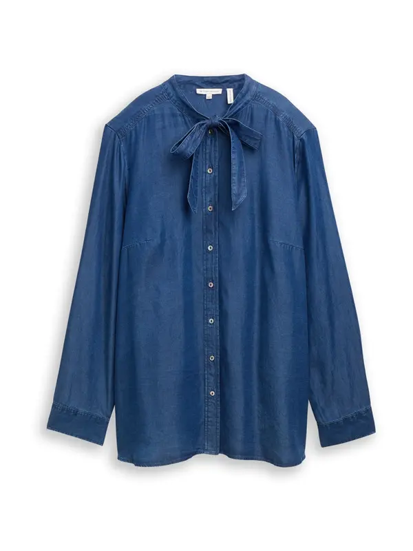 Tom Tailor Women + Tom Tailor Women + Bluza  temno modra