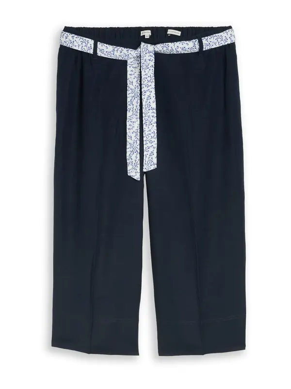 Tom Tailor Women + Tom Tailor Women + Hlače  marine