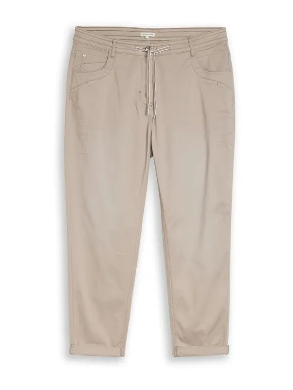 Tom Tailor Women + Tom Tailor Women + Hlače  temno siva