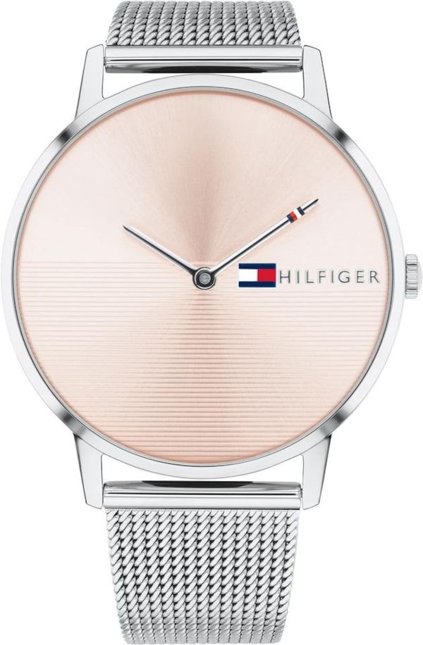 TOMMY HILFIGER TOMMY HILFIGER Analogna ura 'Alex 1781970'  staro roza / srebrna