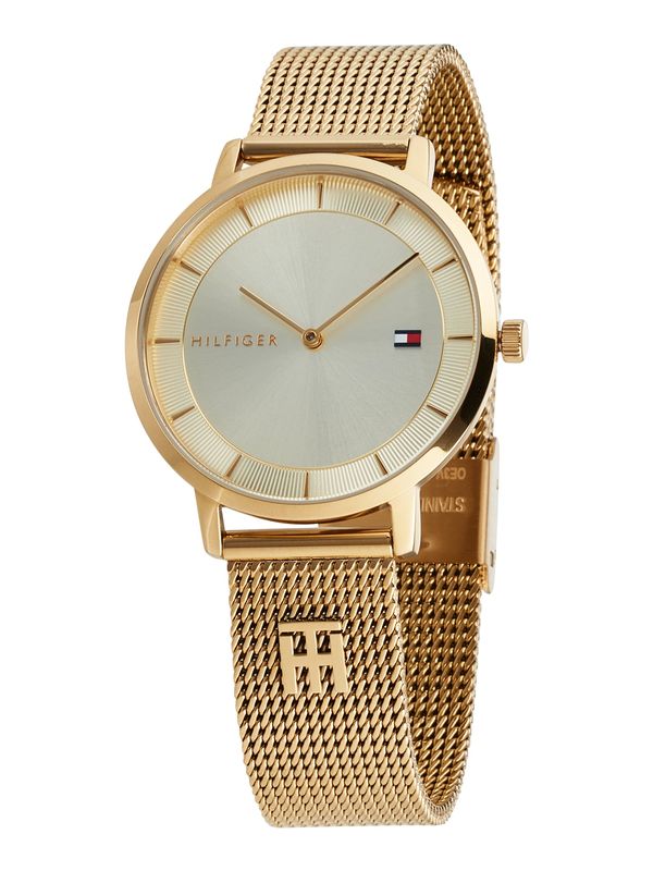 TOMMY HILFIGER TOMMY HILFIGER Analogna ura 'Dressed Up'  zlata