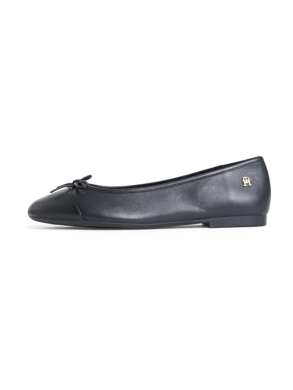TOMMY HILFIGER TOMMY HILFIGER Balerinke  črna