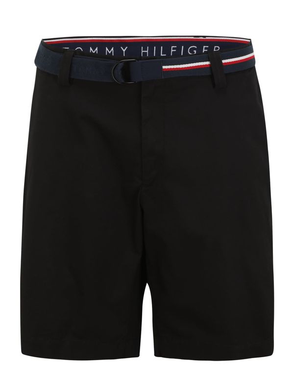 Tommy Hilfiger Big & Tall Tommy Hilfiger Big & Tall Chino hlače 'BROOKLYN'  temno modra / rdeča / črna / bela