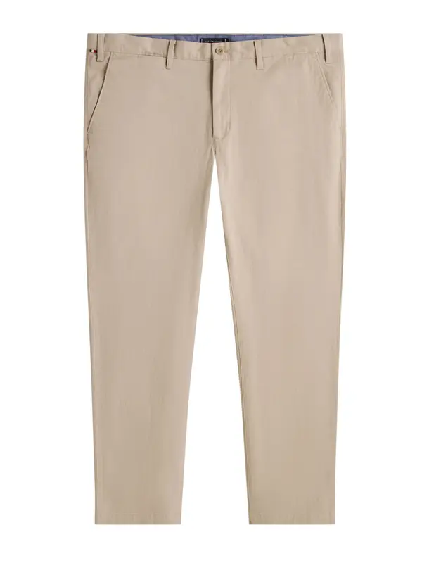 Tommy Hilfiger Big & Tall Tommy Hilfiger Big & Tall Chino hlače 'DENTON ESSENTIAL'  svetlo rjava