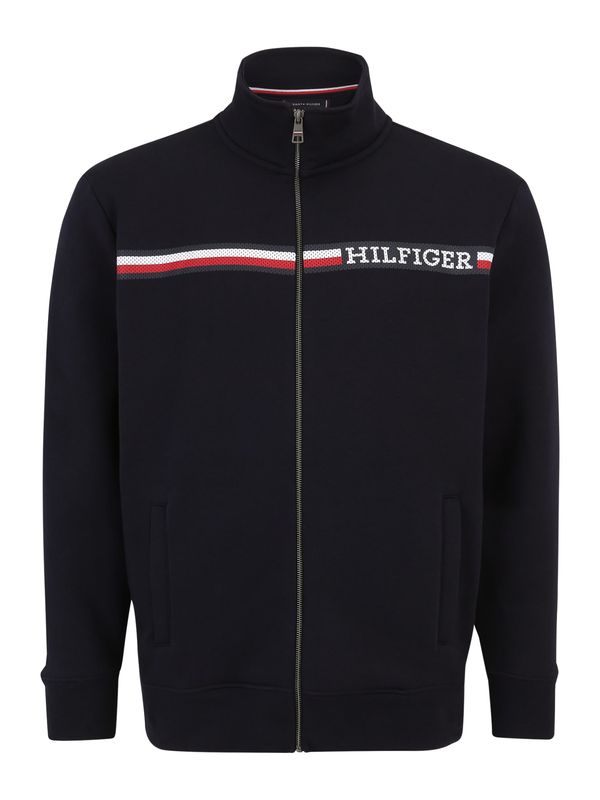 Tommy Hilfiger Big & Tall Tommy Hilfiger Big & Tall Jopa na zadrgo  marine / nočno modra / rdeča / off-bela