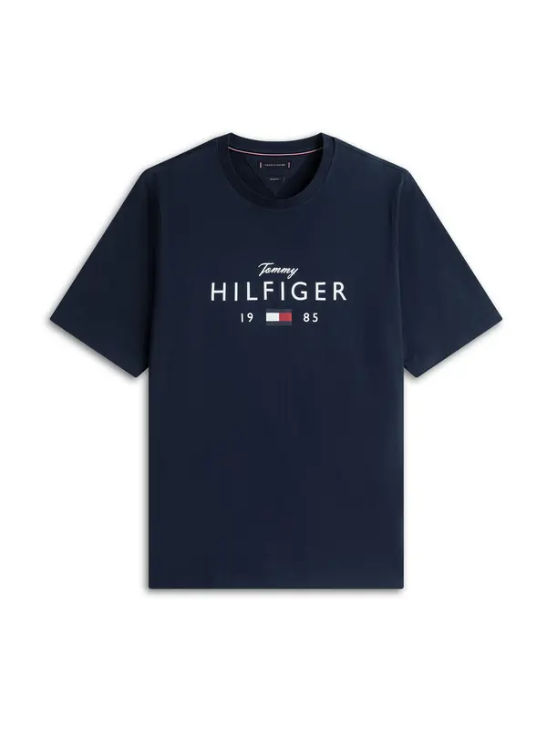 Tommy Hilfiger Big & Tall Tommy Hilfiger Big & Tall Majica 'BRAND LOVE'  mornarska / rdeča / bela