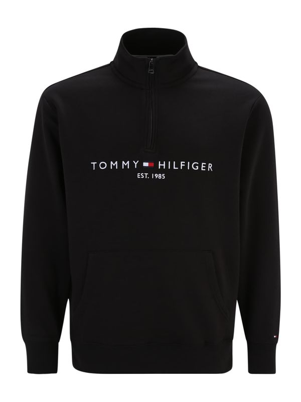 Tommy Hilfiger Big & Tall Tommy Hilfiger Big & Tall Majica  črna / bela