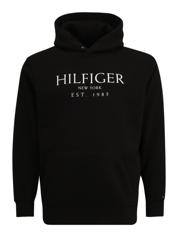 Tommy Hilfiger Big & Tall Tommy Hilfiger Big & Tall Majica  črna / bela