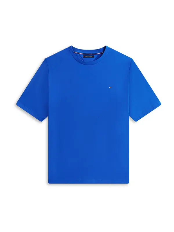 Tommy Hilfiger Big & Tall Tommy Hilfiger Big & Tall Majica 'ESS SEASONAL'  modra