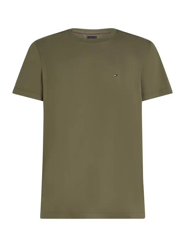 Tommy Hilfiger Big & Tall Tommy Hilfiger Big & Tall Majica 'ESS SEASONAL'  oliva