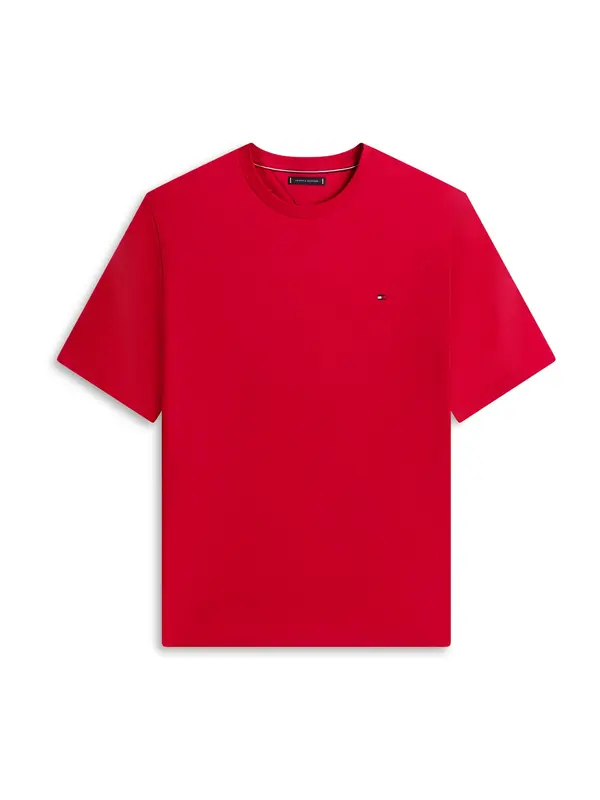 Tommy Hilfiger Big & Tall Tommy Hilfiger Big & Tall Majica 'ESS SEASONAL'  rdeča