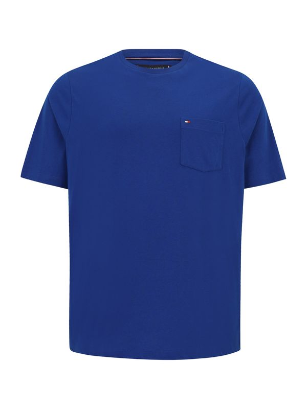 Tommy Hilfiger Big & Tall Tommy Hilfiger Big & Tall Majica 'ESSENTIAL'  modra