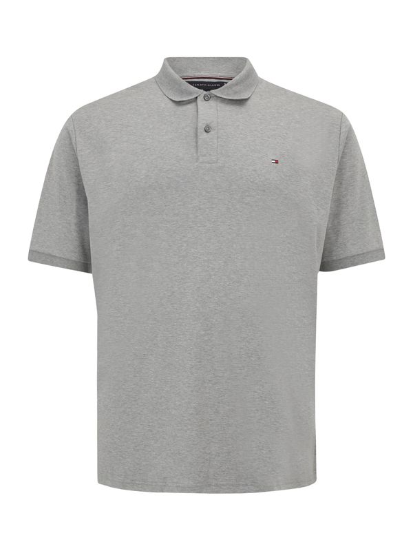 Tommy Hilfiger Big & Tall Tommy Hilfiger Big & Tall Majica 'ESSENTIAL'  pegasto siva