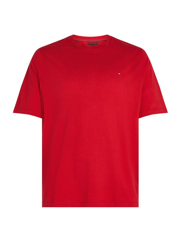 Tommy Hilfiger Big & Tall Tommy Hilfiger Big & Tall Majica 'ESSENTIAL'  rdeča