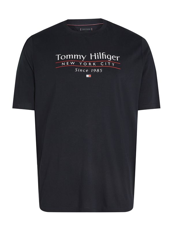 Tommy Hilfiger Big & Tall Tommy Hilfiger Big & Tall Majica  marine / mornarska / živo rdeča / off-bela