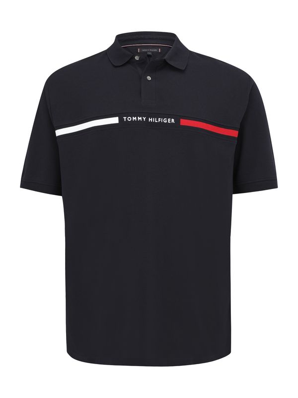 Tommy Hilfiger Big & Tall Tommy Hilfiger Big & Tall Majica  marine / rdeča / bela