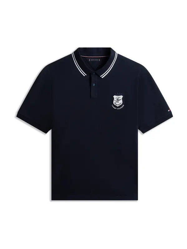 Tommy Hilfiger Big & Tall Tommy Hilfiger Big & Tall Majica  mornarska / bela
