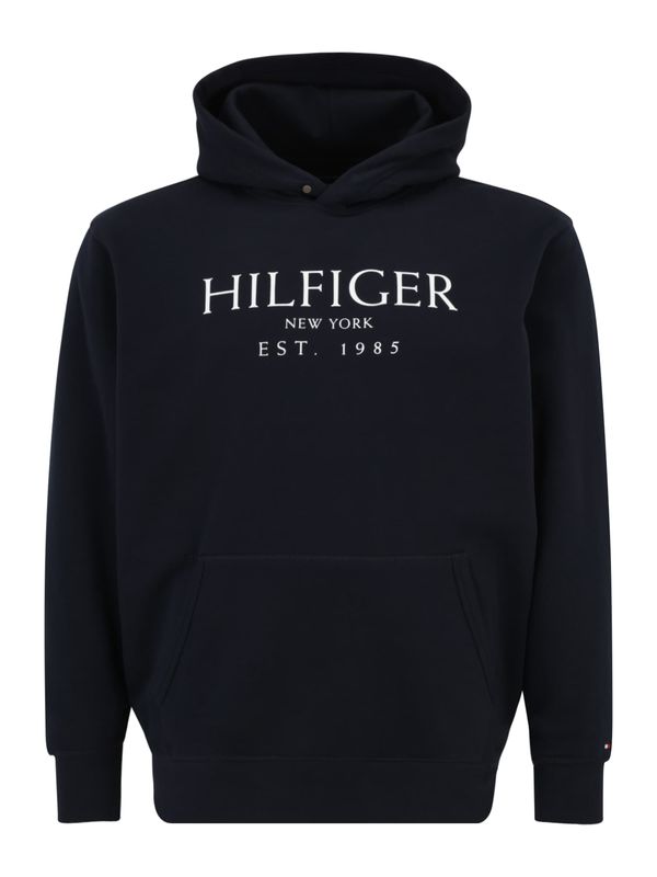 Tommy Hilfiger Big & Tall Tommy Hilfiger Big & Tall Majica  nočno modra / bela