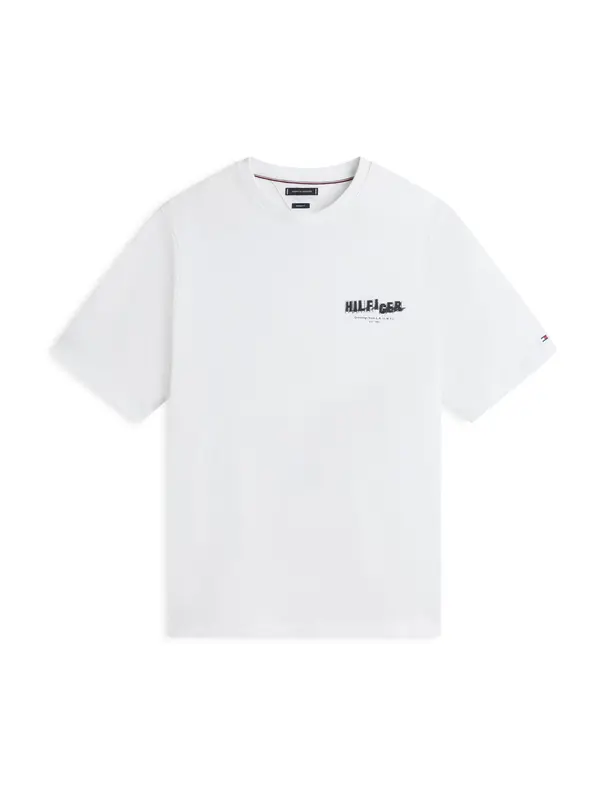 Tommy Hilfiger Big & Tall Tommy Hilfiger Big & Tall Majica  nočno modra / voda / zelena / bela