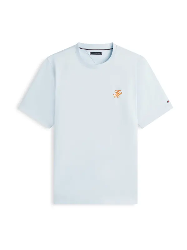 Tommy Hilfiger Big & Tall Tommy Hilfiger Big & Tall Majica  pastelno modra / oranžna