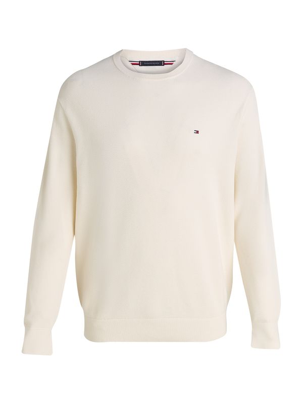 Tommy Hilfiger Big & Tall Tommy Hilfiger Big & Tall Pulover 'ESSENTIAL'  mornarska / svetlo rumena / brusnica / bela