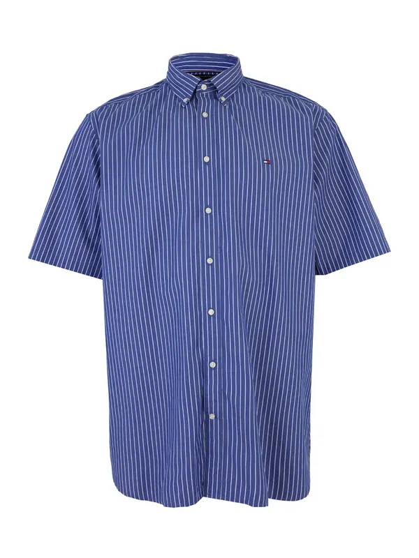 Tommy Hilfiger Big & Tall Tommy Hilfiger Big & Tall Srajca 'FLEX'  modra / bela