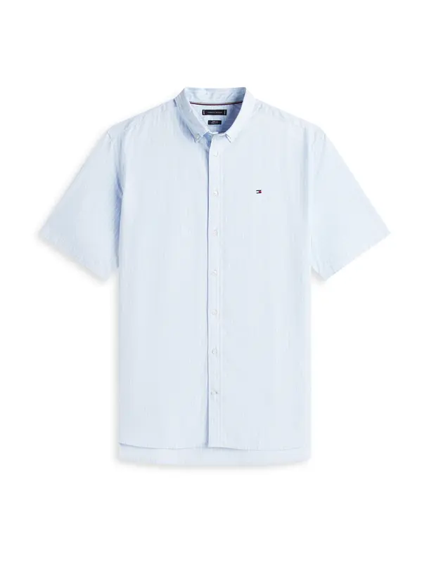 Tommy Hilfiger Big & Tall Tommy Hilfiger Big & Tall Srajca 'FLEX'  nebeško modra / bela