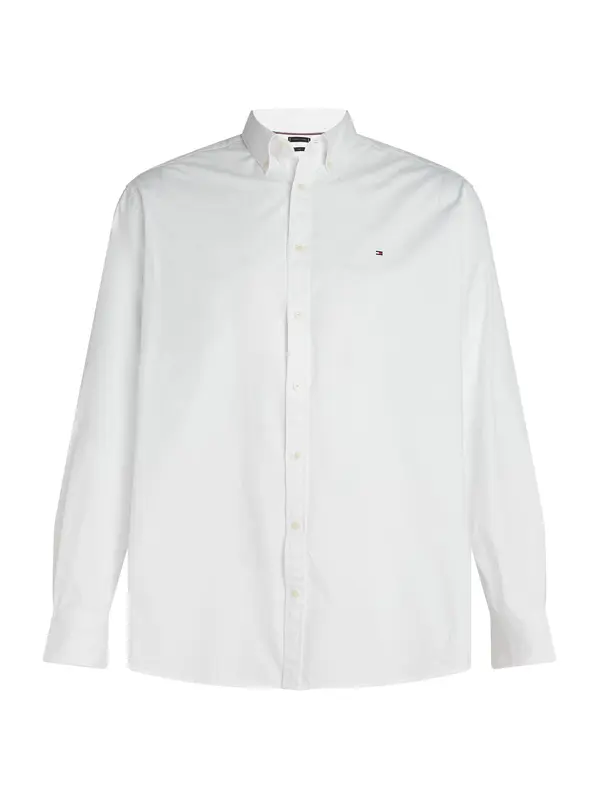 Tommy Hilfiger Big & Tall Tommy Hilfiger Big & Tall Srajca 'Plus Regular Fit Flex'  bela