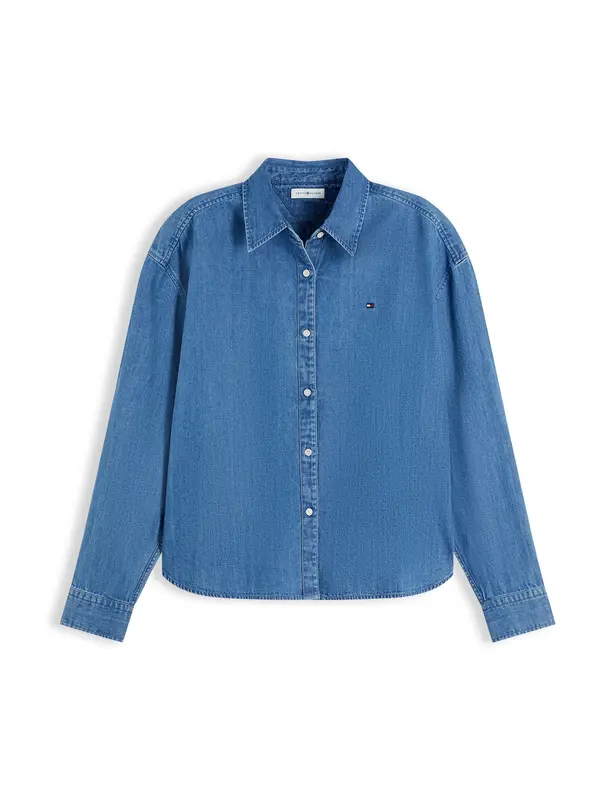 TOMMY HILFIGER TOMMY HILFIGER Bluza 'Boxy Fit Lightweight'  moder denim